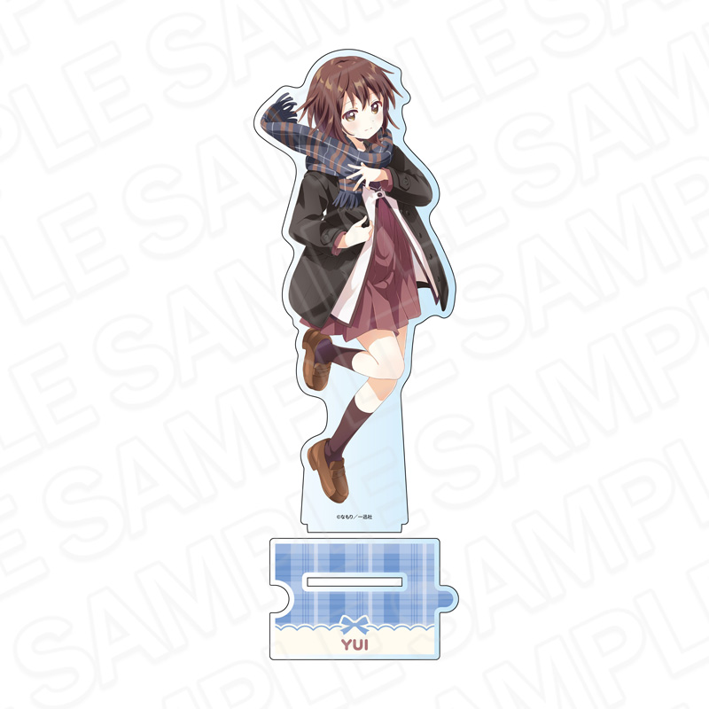 ゆるゆり_つながるデカアクリルスタンド 船見結衣 マフラー ver.