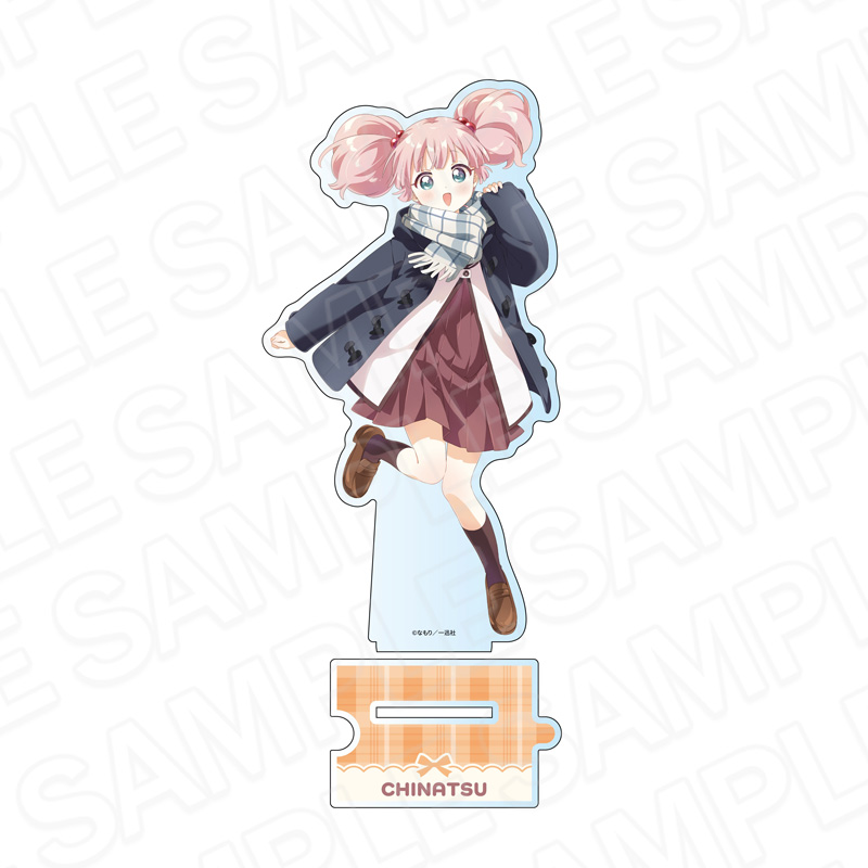 ゆるゆり_つながるデカアクリルスタンド 吉川ちなつ マフラー ver.