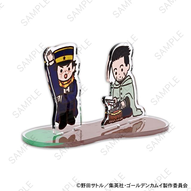 ゴールデンカムイ_ビィズニィズ アクリルジオラマA(杉元佐一・尾形百之