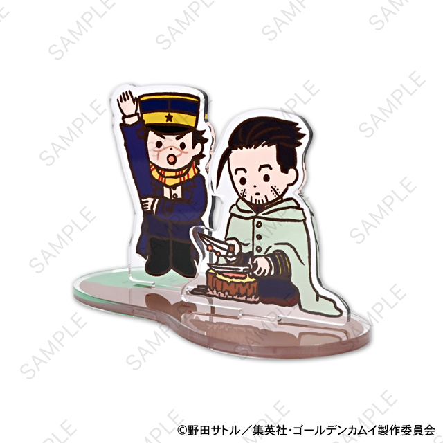 ゴールデンカムイ_ビィズニィズ アクリルジオラマA(杉元佐一・尾形百之