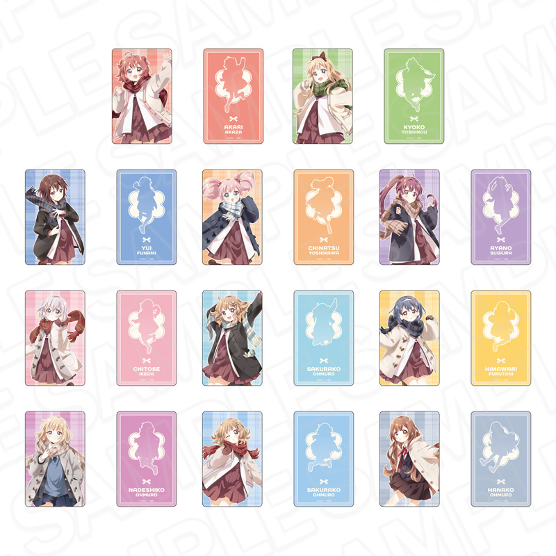 ゆるゆり×大室家_ホログラムカード(ランダム) マフラー ver.