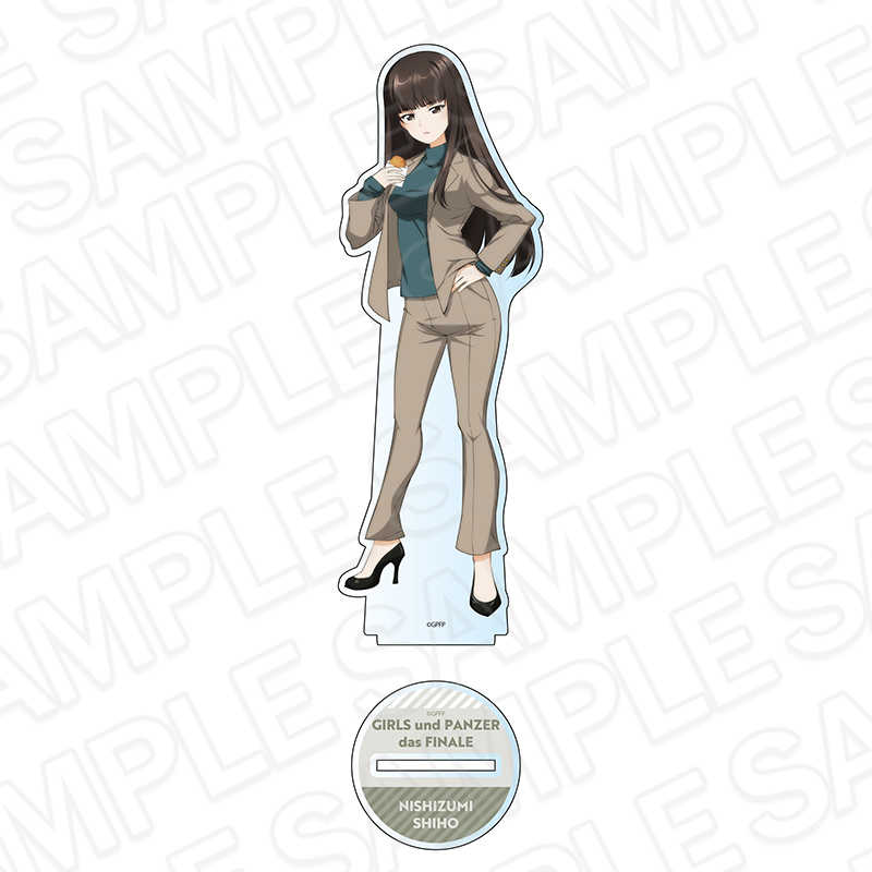 ガールズ&パンツァー 最終章_デカアクリルスタンド 西住 しほ 食べ歩き ver.