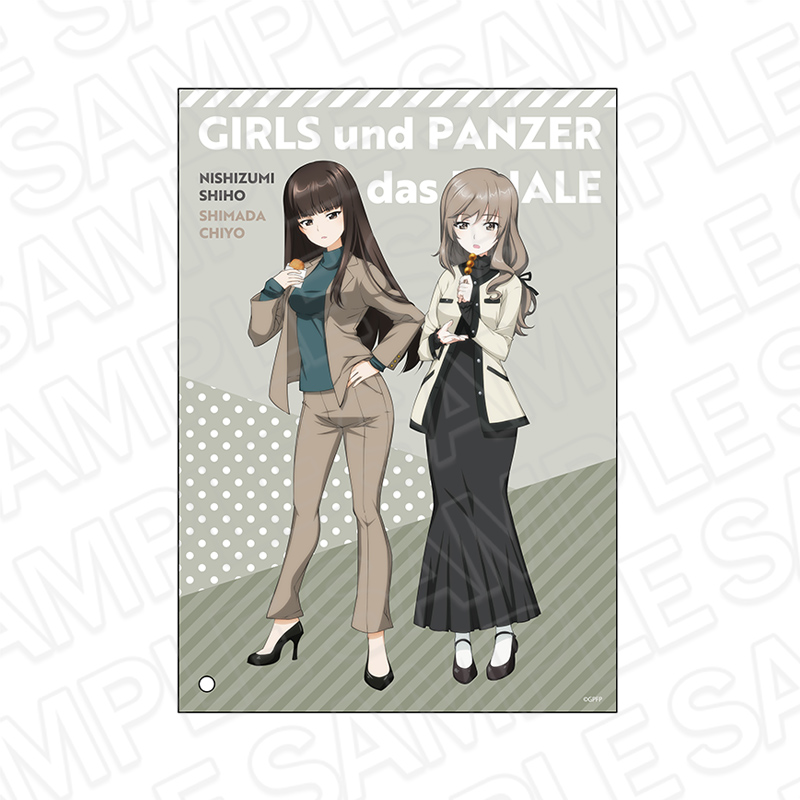 ガールズ&パンツァー 最終章_ミニアクリルアート 西住 しほ&島田 千代 食べ歩き ver.