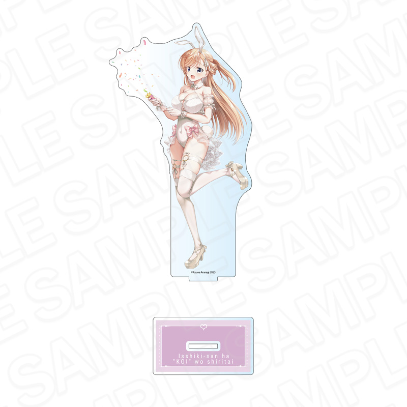 一式さんは恋を知りたい。_デカアクリルスタンド 一式リンナミルフォード お祝いバニー ver.