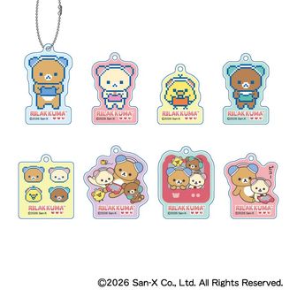 リラックマ_コリラックマのこあくま気分 缶バッジコレクション【BOX／8