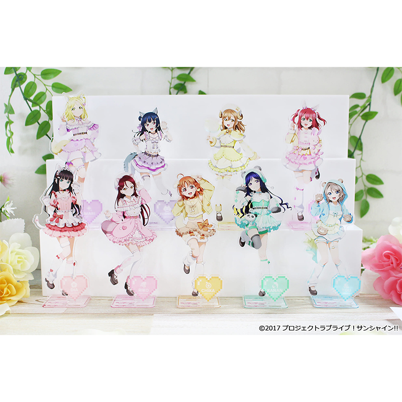 劇場版ラブライブ！特典色紙4枚セット+アクリルスタンドパネル4枚 