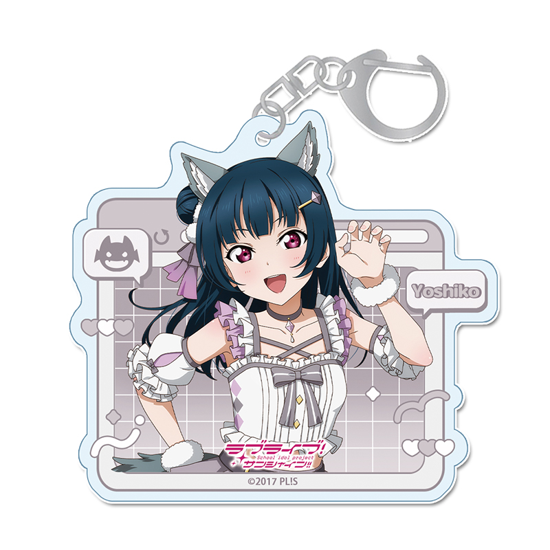 ラブライブ！サンシャイン!!_描き下ろし アクリルキーホルダー 【津島 善子】 アニマル衣装