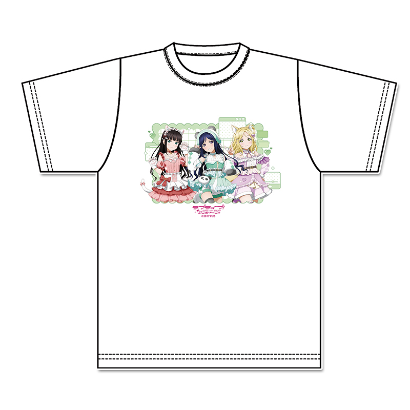 ラブライブ！サンシャイン!!_描き下ろし グラフィックTシャツ 【3年生】 アニマル衣装