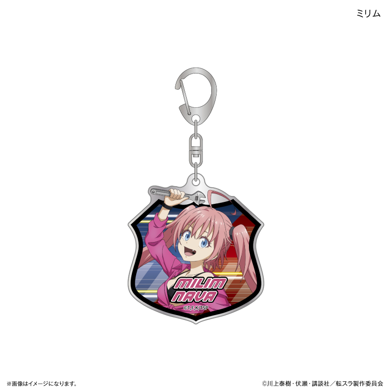 転生したらスライムだった件_近未来レーシングチームver. ミラーアクリルキーホルダー ミリム