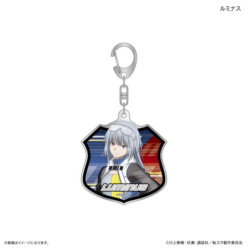 転生したらスライムだった件_近未来レーシングチームver. ミラーアクリルキーホルダー ルミナス