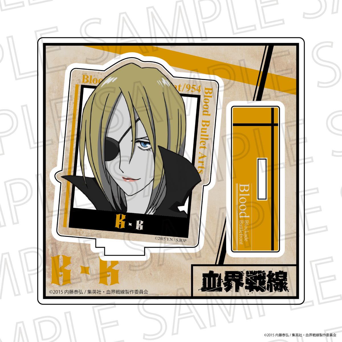 血界戦線_アクリルスタンド　K・K（アクセントカラー）