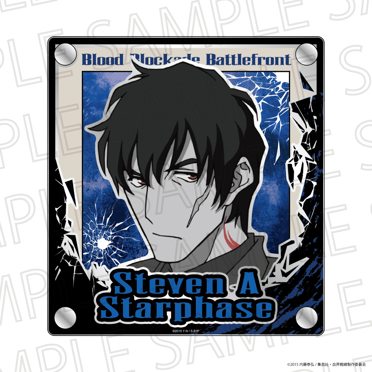 血界戦線_3重アクリルミラープレート　スティーブン・A・スターフェイズ（アクセントカラー）