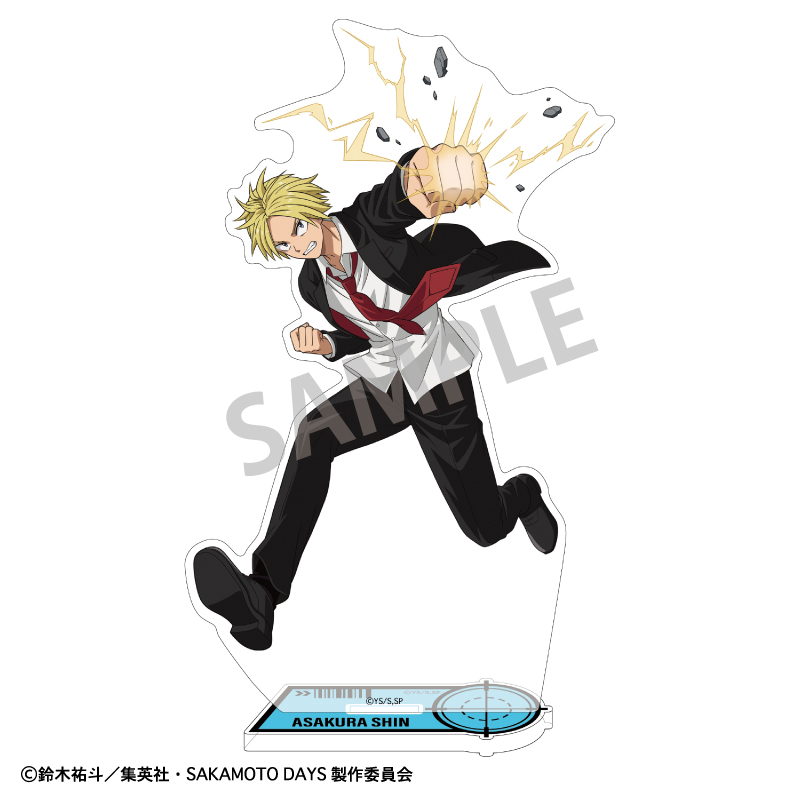 SAKAMOTO DAYS_アクリルスタンド　朝倉 シン／正装バトルアクション