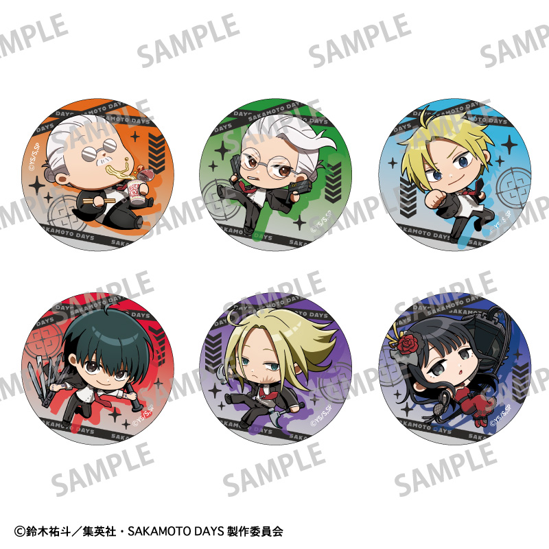 SAKAMOTO DAYS_トレーディング缶バッジ／おっこち【BOX／6個入り】
