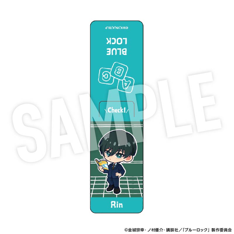 ブルーロック_しおり型マグネット Studyデフォルメ (糸師 凛)