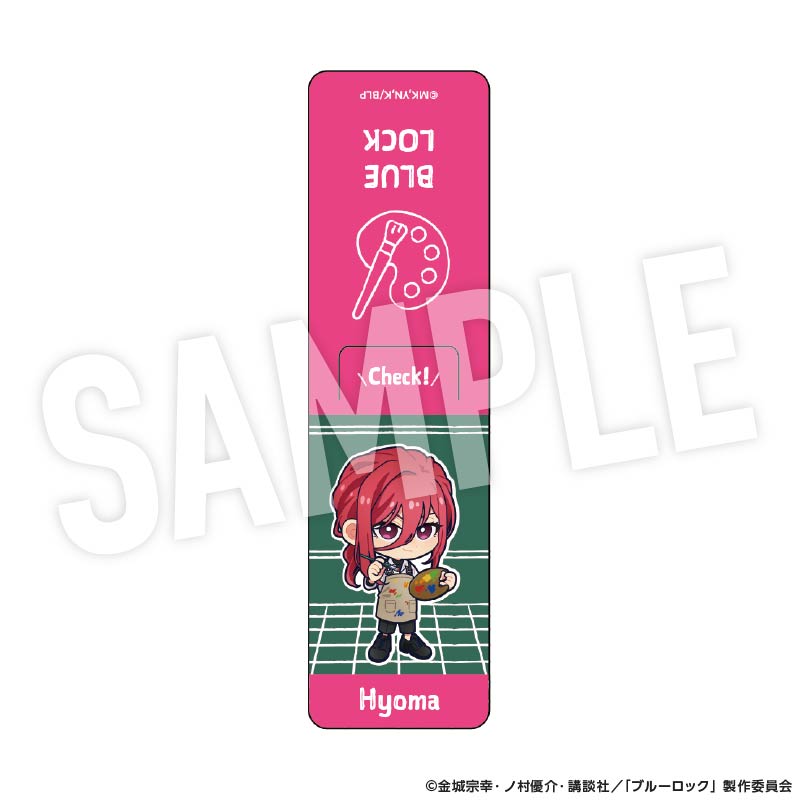 ブルーロック_しおり型マグネット Studyデフォルメ (千切 豹馬)