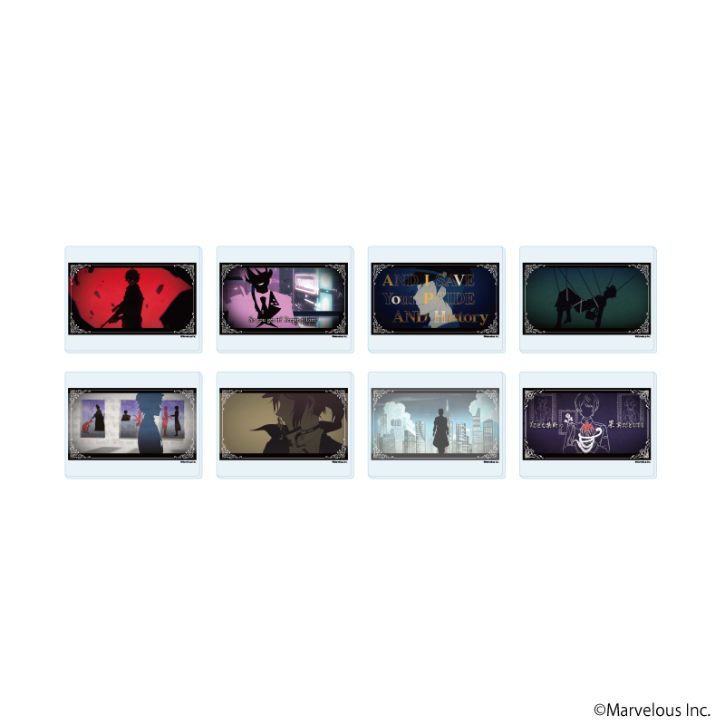 千銃士:Rhodoknight_アクリルカード05/コンプリートセット(全8種)(場面写イラスト)【コンプリートセット／8個入り】