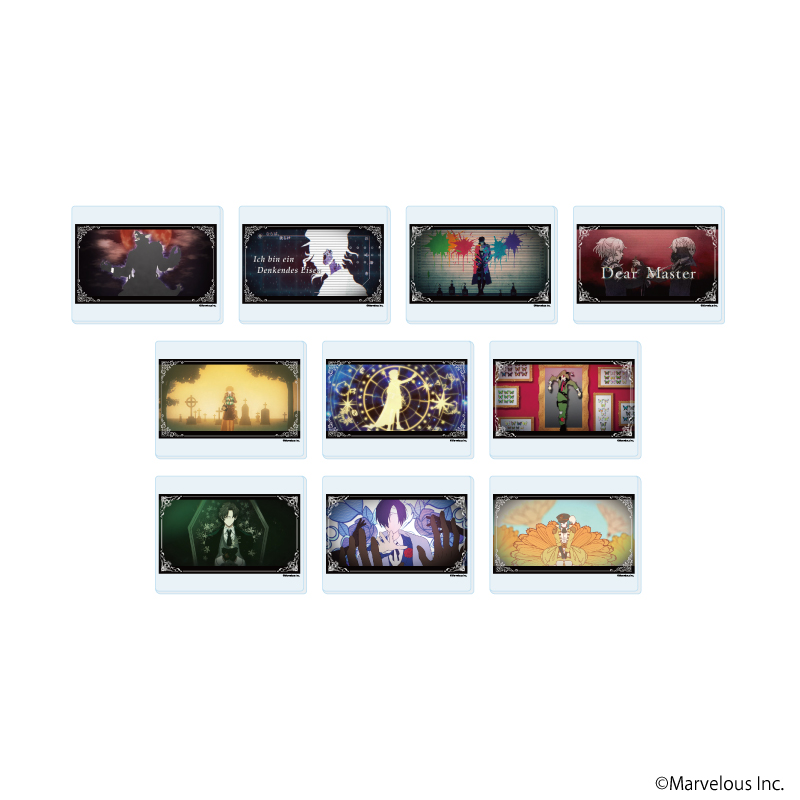 千銃士:Rhodoknight_アクリルカード07/コンプリートセット(全10種)(場面写イラスト)【コンプリートセット／10個入り】