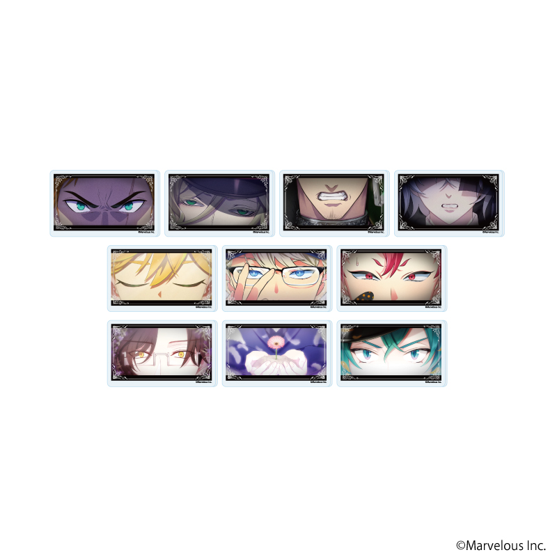 千銃士:Rhodoknight_アクリルプレートバッジ07/コンプリートセット(全10種)(場面写イラスト)【コンプリートセット／10個入り】