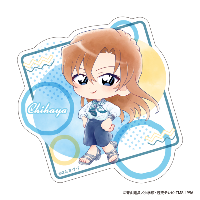 名探偵コナン_ダイカットクリアステッカー Seasideデフォルメ (萩原 千速)