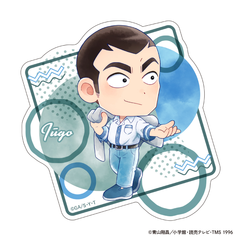 名探偵コナン_ダイカットクリアステッカー Seasideデフォルメ (横溝 重悟)