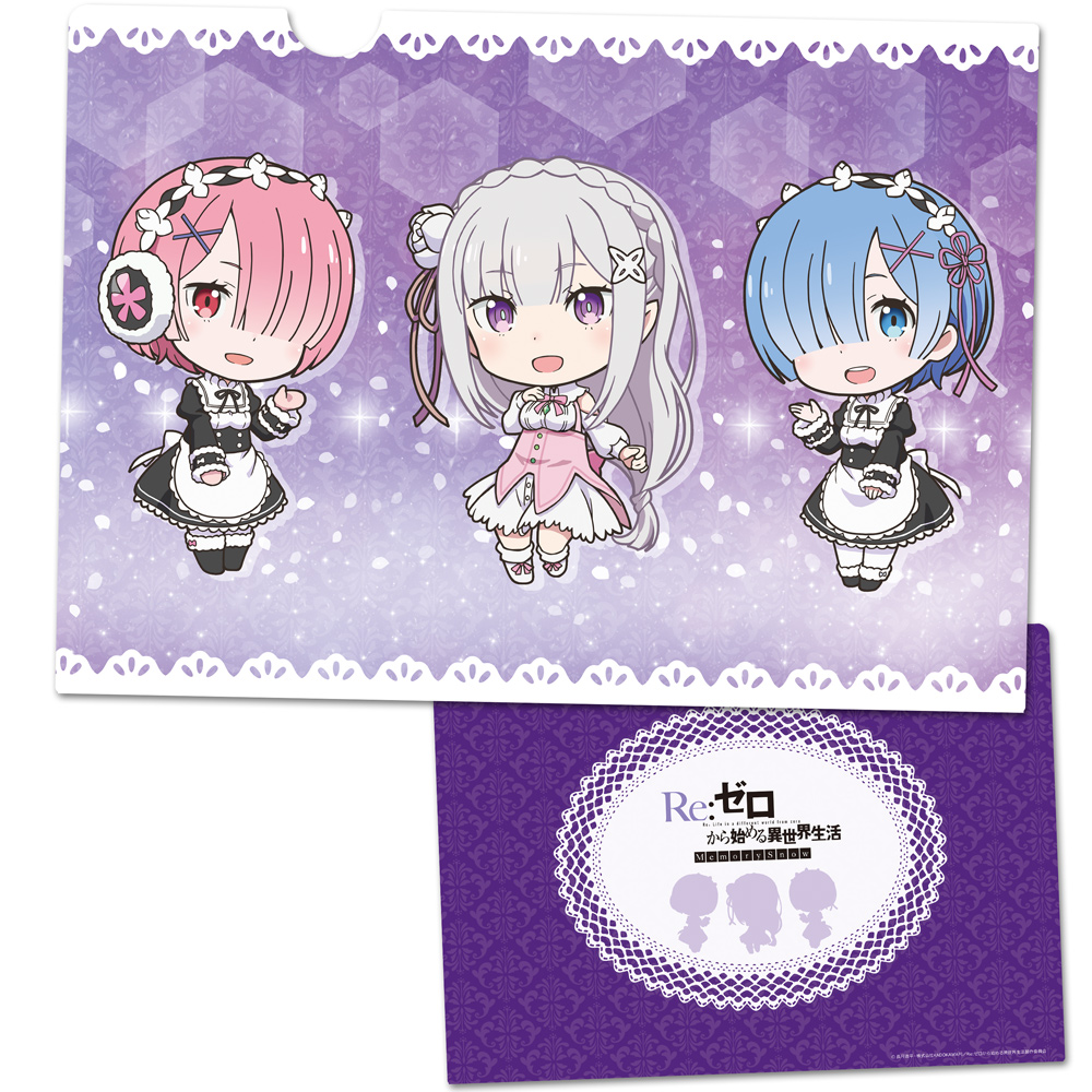 OVA Re:ゼロから始める異世界生活 Memory Snow_クリアファイルB