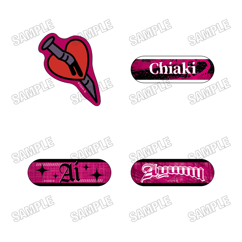 PUNKS△TRIANGLE<パンクス・トライアングル>_ステッカーセット