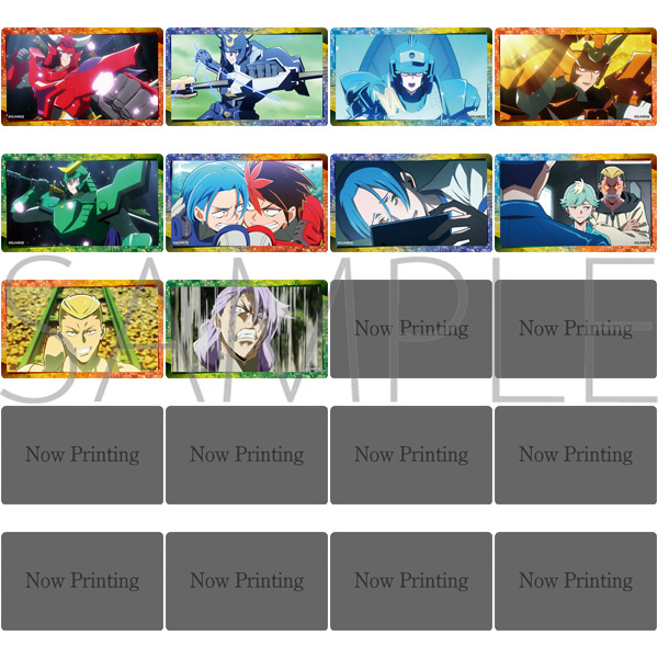 鎧真伝サムライトルーパー_メモリアルクリアカードコレクション　【BOX／10パック入り】