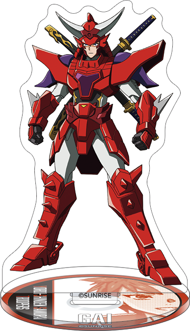 鎧真伝サムライトルーパー_CD風アクリルスタンド／凱