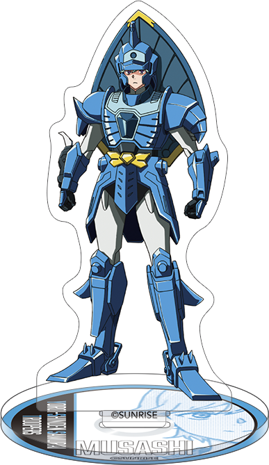 鎧真伝サムライトルーパー_CD風アクリルスタンド／北条 武蔵