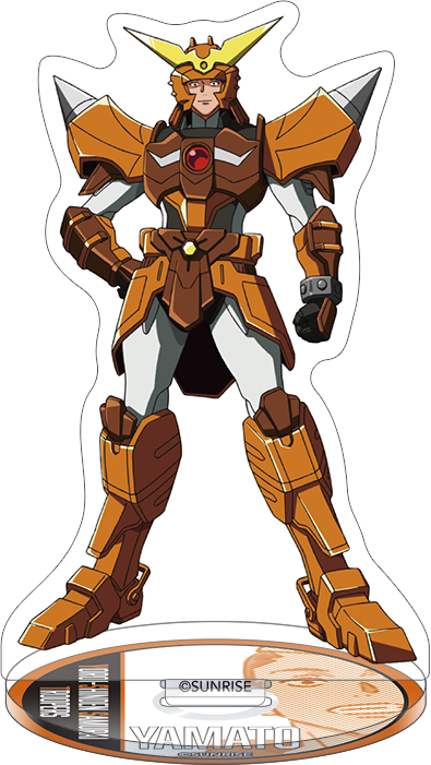 鎧真伝サムライトルーパー_CD風アクリルスタンド／北条 大和