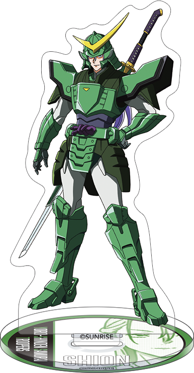 鎧真伝サムライトルーパー_CD風アクリルスタンド／石田 紫音