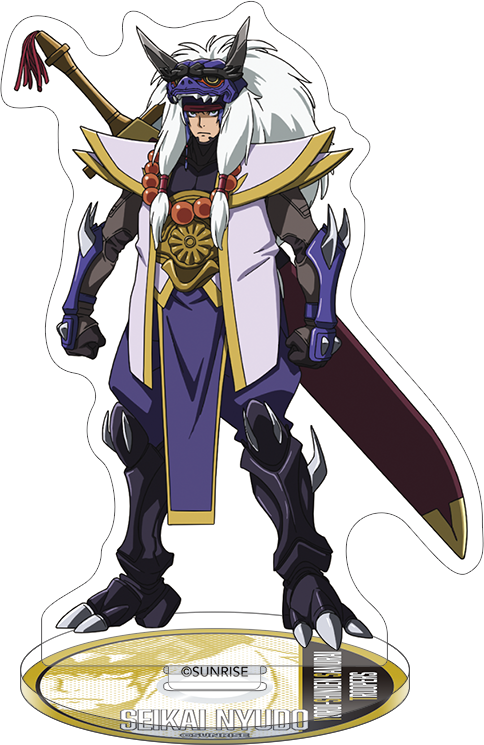 鎧真伝サムライトルーパー_CD風アクリルスタンド／セイカイニュードー