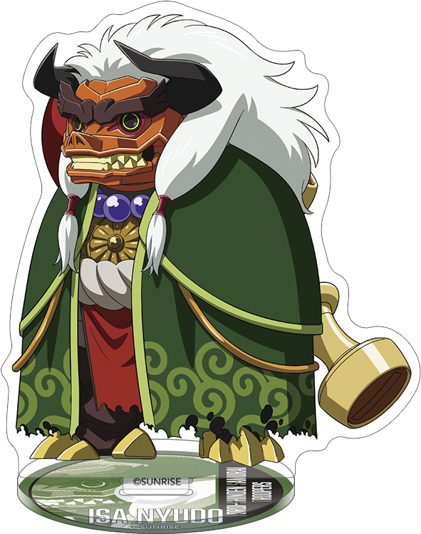 鎧真伝サムライトルーパー_CD風アクリルスタンド／イサニュードー