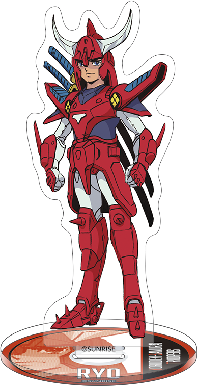 鎧伝サムライトルーパー_CD風アクリルスタンド／真田 遼