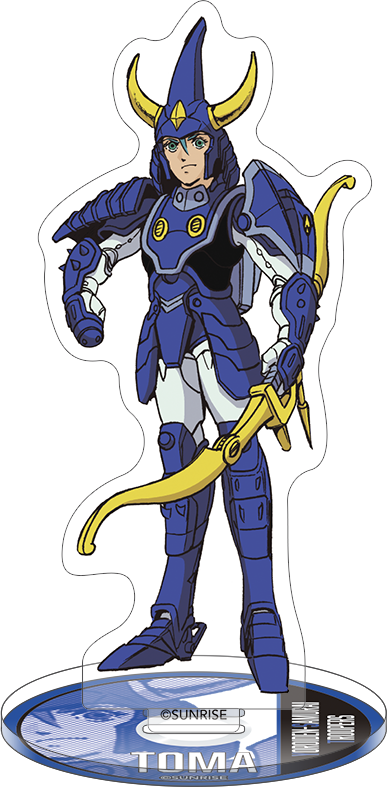 鎧伝サムライトルーパー_CD風アクリルスタンド／羽柴 当麻