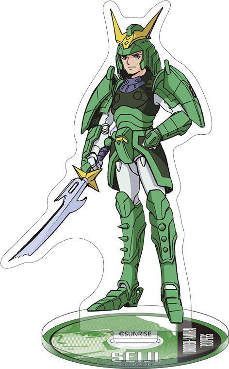 鎧伝サムライトルーパー_CD風アクリルスタンド／伊達 征士