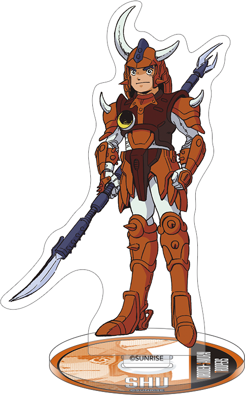 鎧伝サムライトルーパー_CD風アクリルスタンド／秀 麗黄