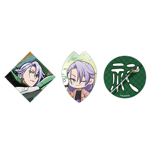 鎧真伝サムライトルーパー_ステッカーセット（3枚セット）／石田 紫音