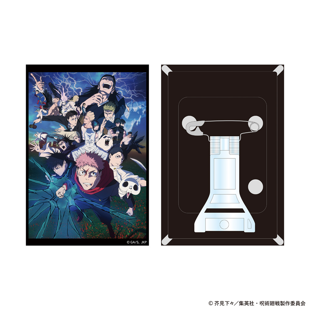 呪術廻戦 死滅回游_キービジュアル スタンド付きスクエア缶バッジ