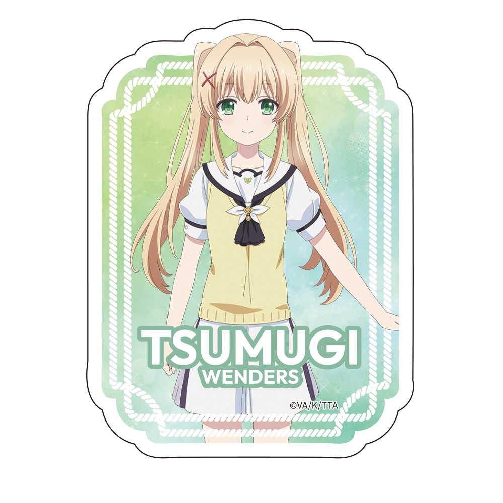 Summer Pockets_ダイカットステッカー 紬ヴェンダース