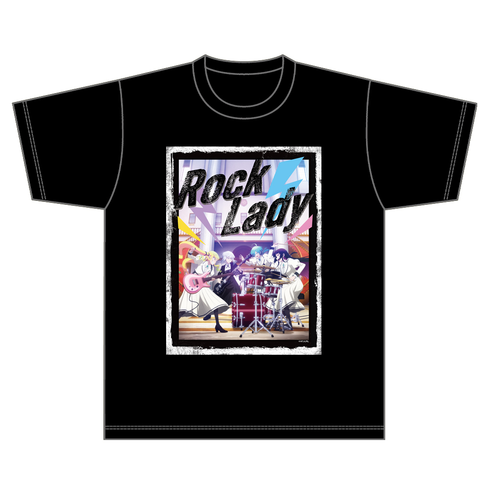 ロックは淑女の嗜みでして_Lサイズ_TシャツA