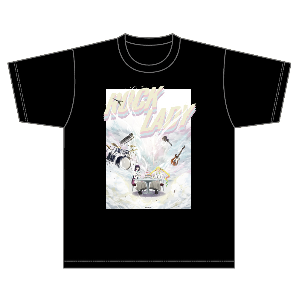 ロックは淑女の嗜みでして_Mサイズ_TシャツB