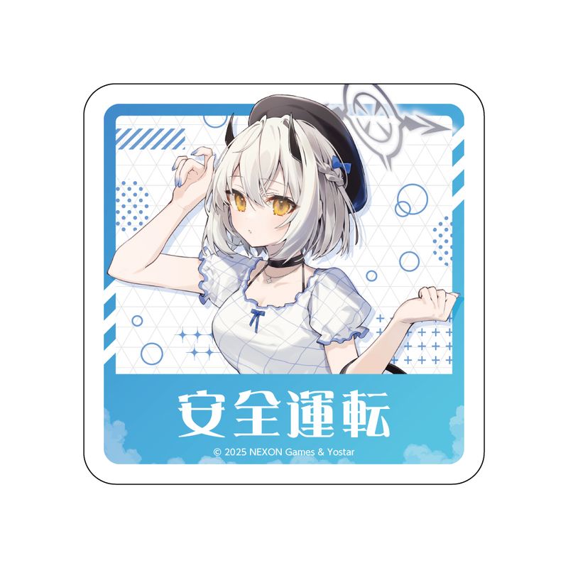 ブルーアーカイブ -Blue Archive-_セナのステッカー3枚セット | ブルー