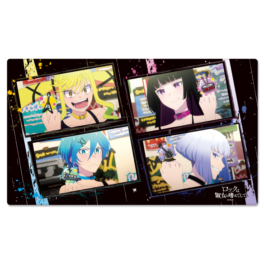 ロックは淑女の嗜みでして_マルチラバーマットA