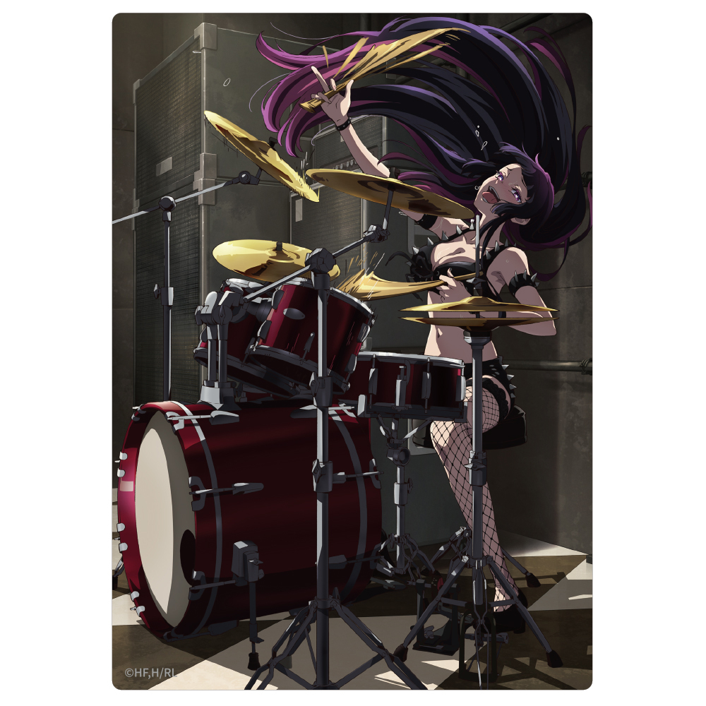 ロックは淑女の嗜みでして_凸凹アクリルパネル 黒鉄音羽