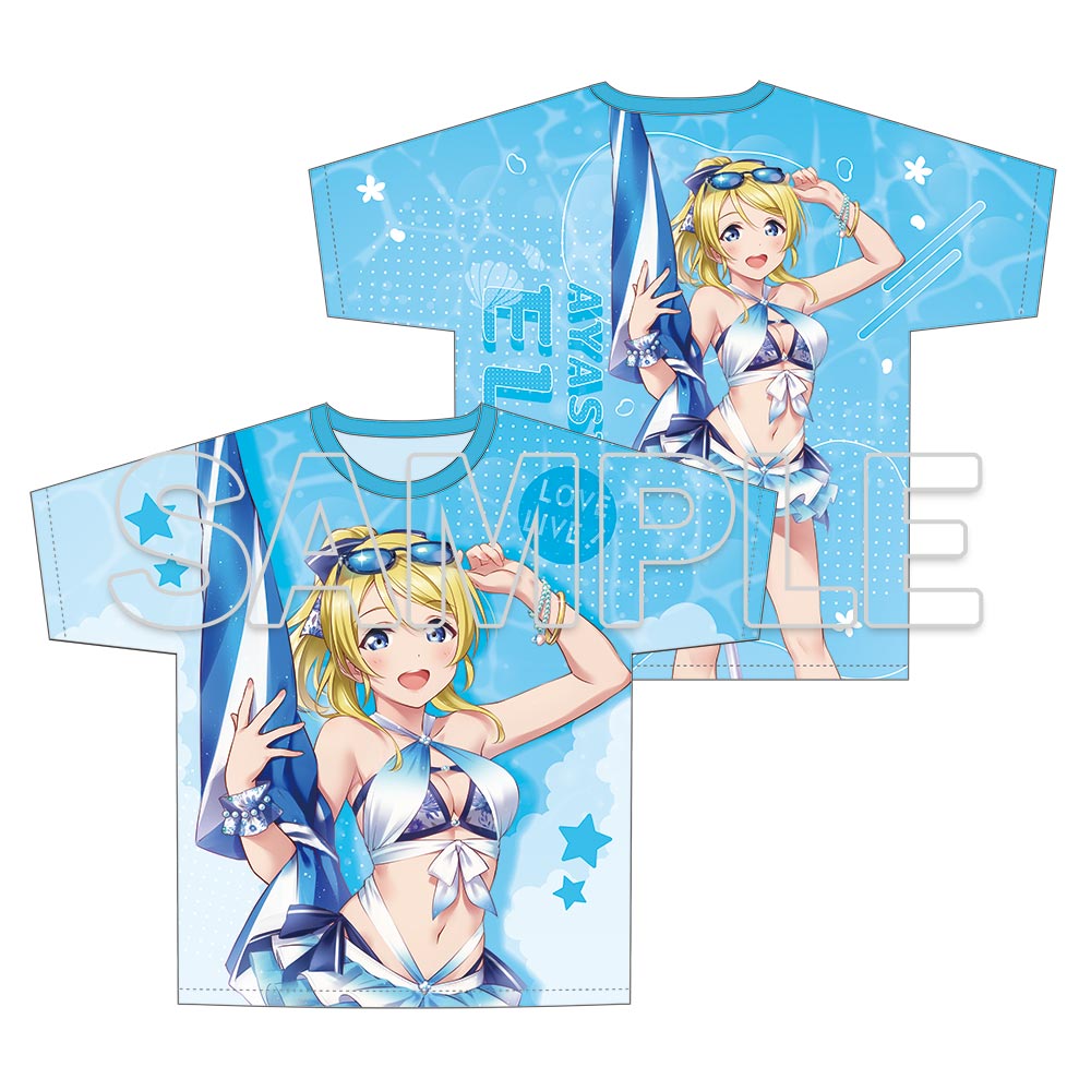 ラブライブ!_フルグラフィックTシャツ Ver.水着 絢瀬絵里