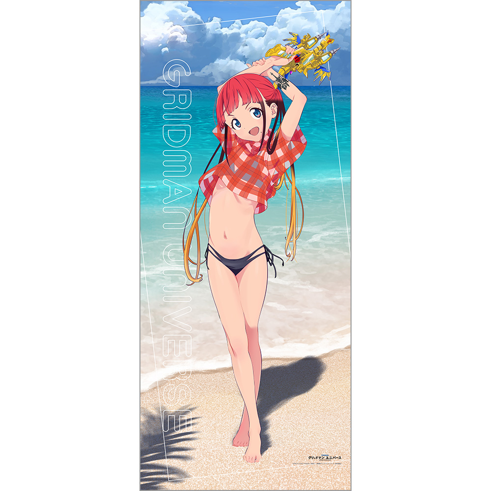 グリッドマン ユニバース_描き下ろし特大タペストリー(飛鳥川ちせ/水着)