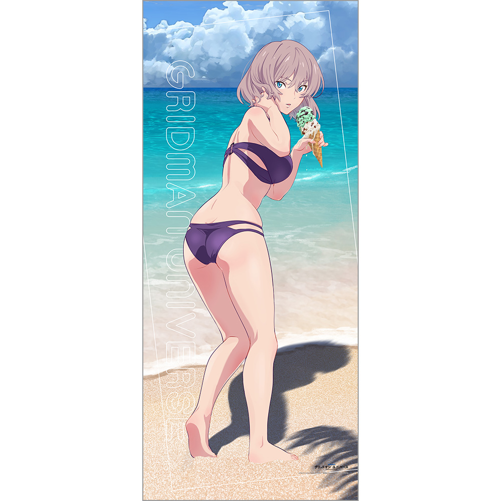 グリッドマン ユニバース_描き下ろし特大タペストリー(ムジナ/水着)