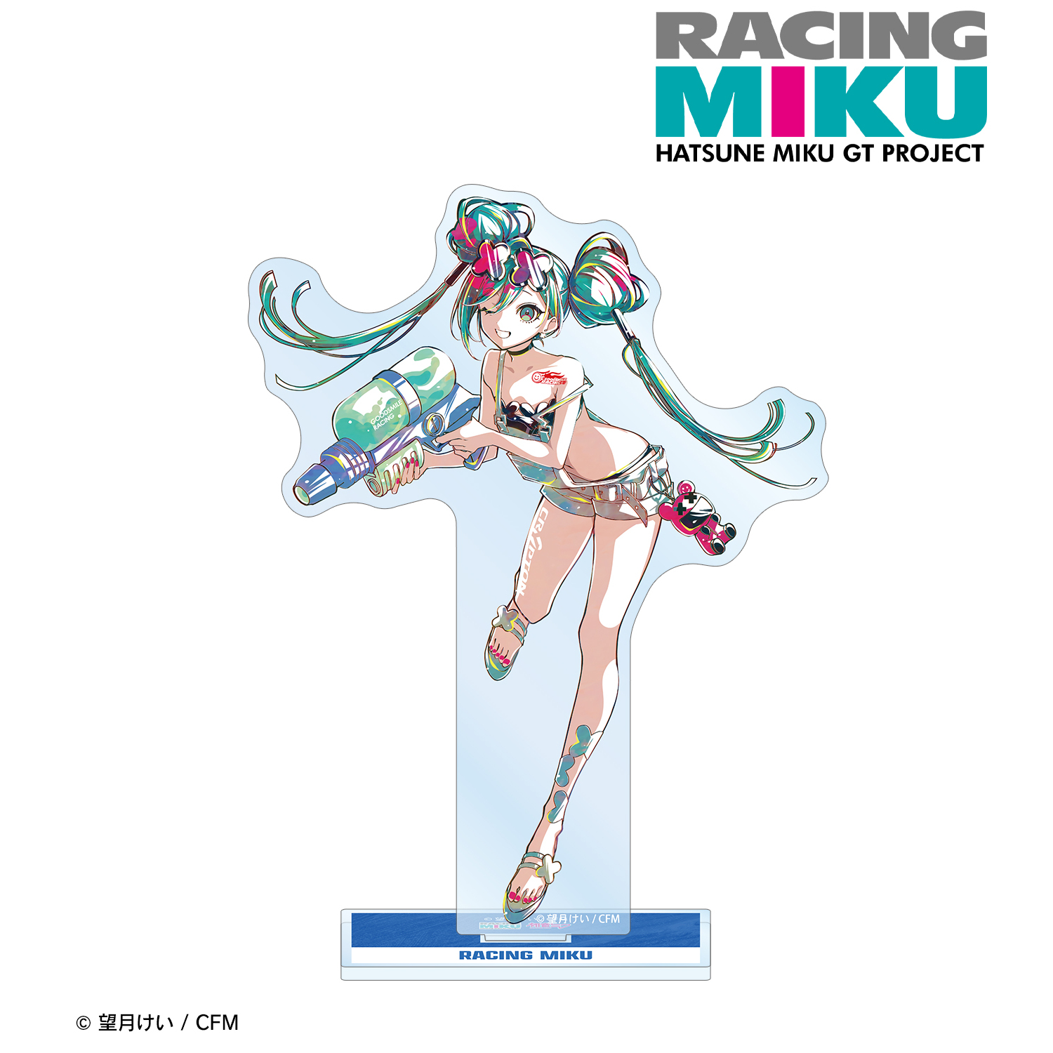 初音ミク GTプロジェクト_レーシングミク 2025Ver. Ani-Art 第2弾 BIGアクリルスタンド ver.A